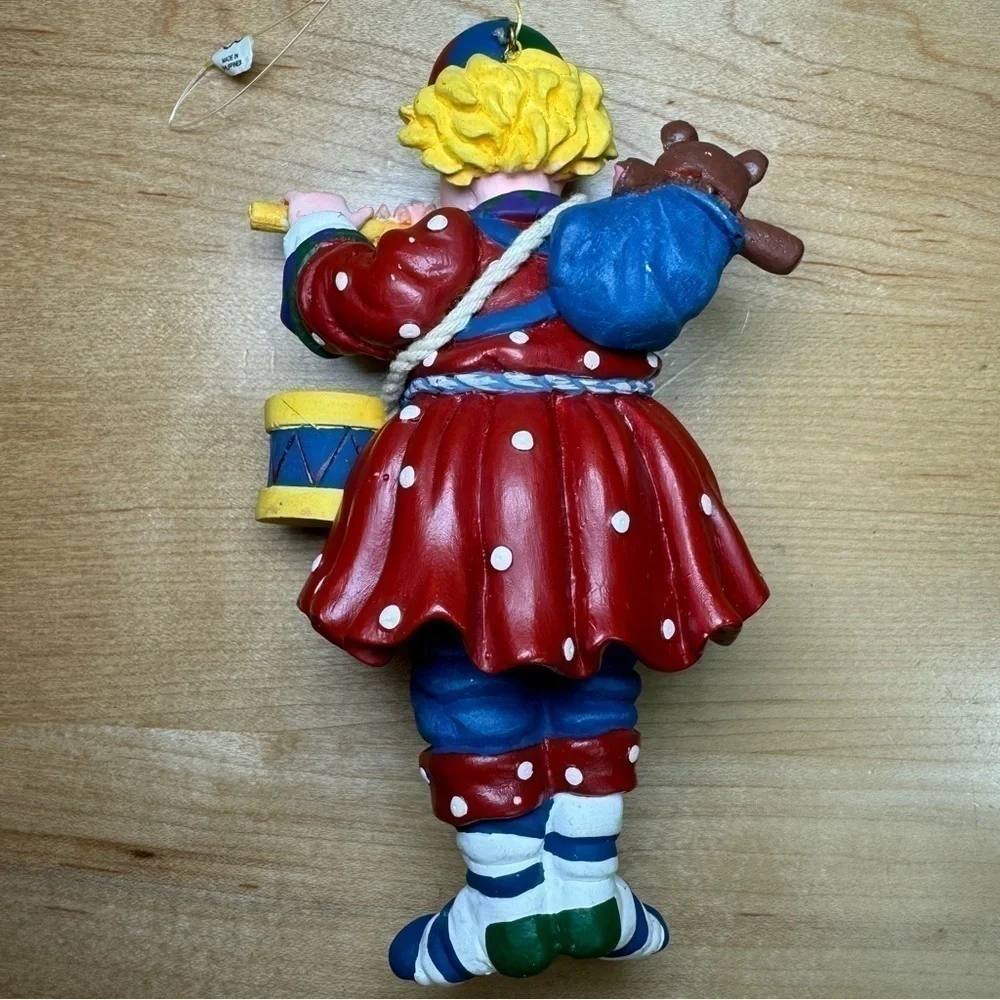 Vintage Department 56 Fletcher Playing the Flute Christmas Figurine